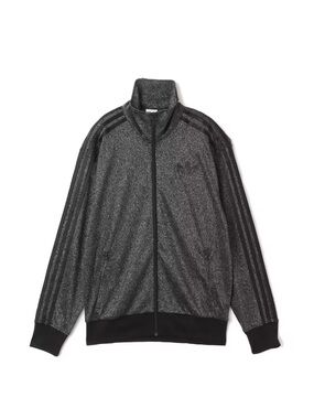 adidas Firebird LUREX Women’s Track Top Black Silver KS7789